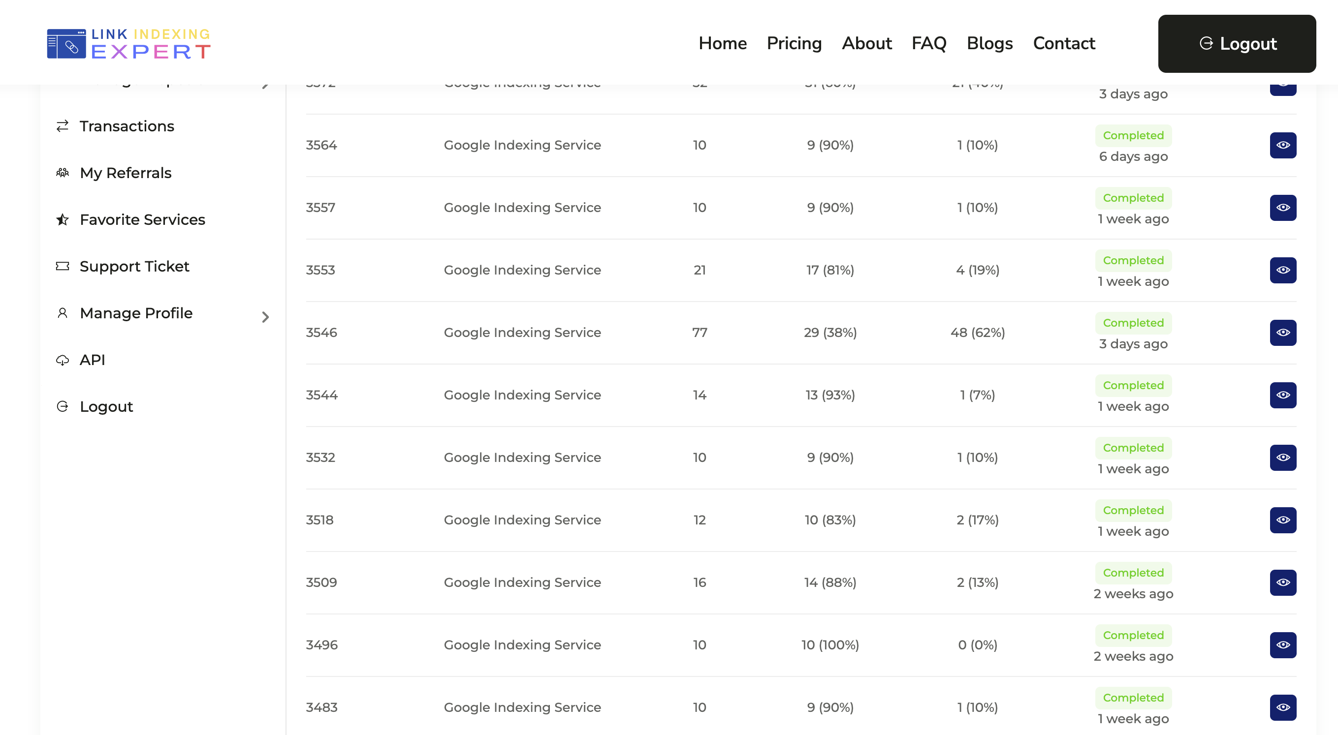 Link Indexing Expert